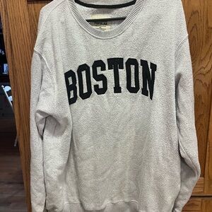 Popular Women's Gray Boston Sweater
